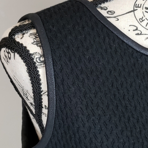 {Max Studio} Black top skirt outfit dress Size 🔥 - Picture 5 of 8